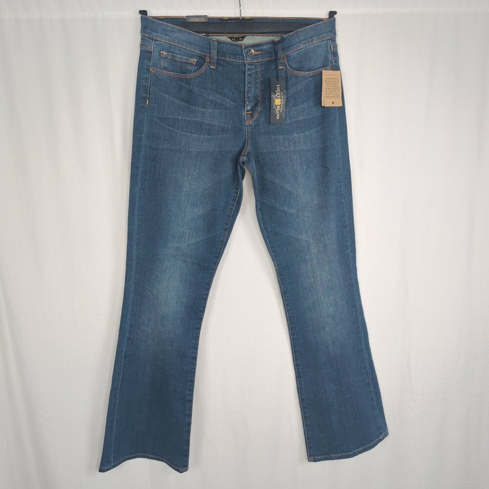 Lucky Brand Bootcut Blue Jeans 12 31 Medium Sofia NWT